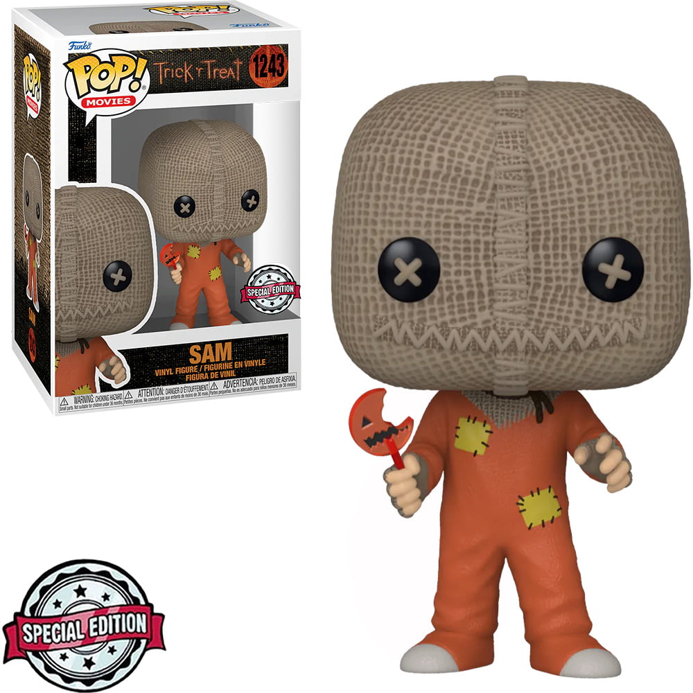 FUNKO POP TRICK R' TRICK EXCLUSIVE - SAM WITH LOLLIPOP 1243 - ZONA DE GEEK