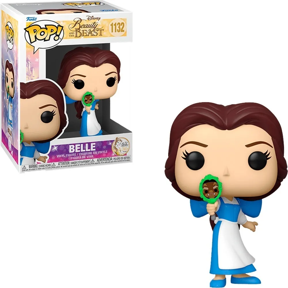 Pop! Funko Bela Com Espelho #1132 | Disney | A Bela E A Fera belle