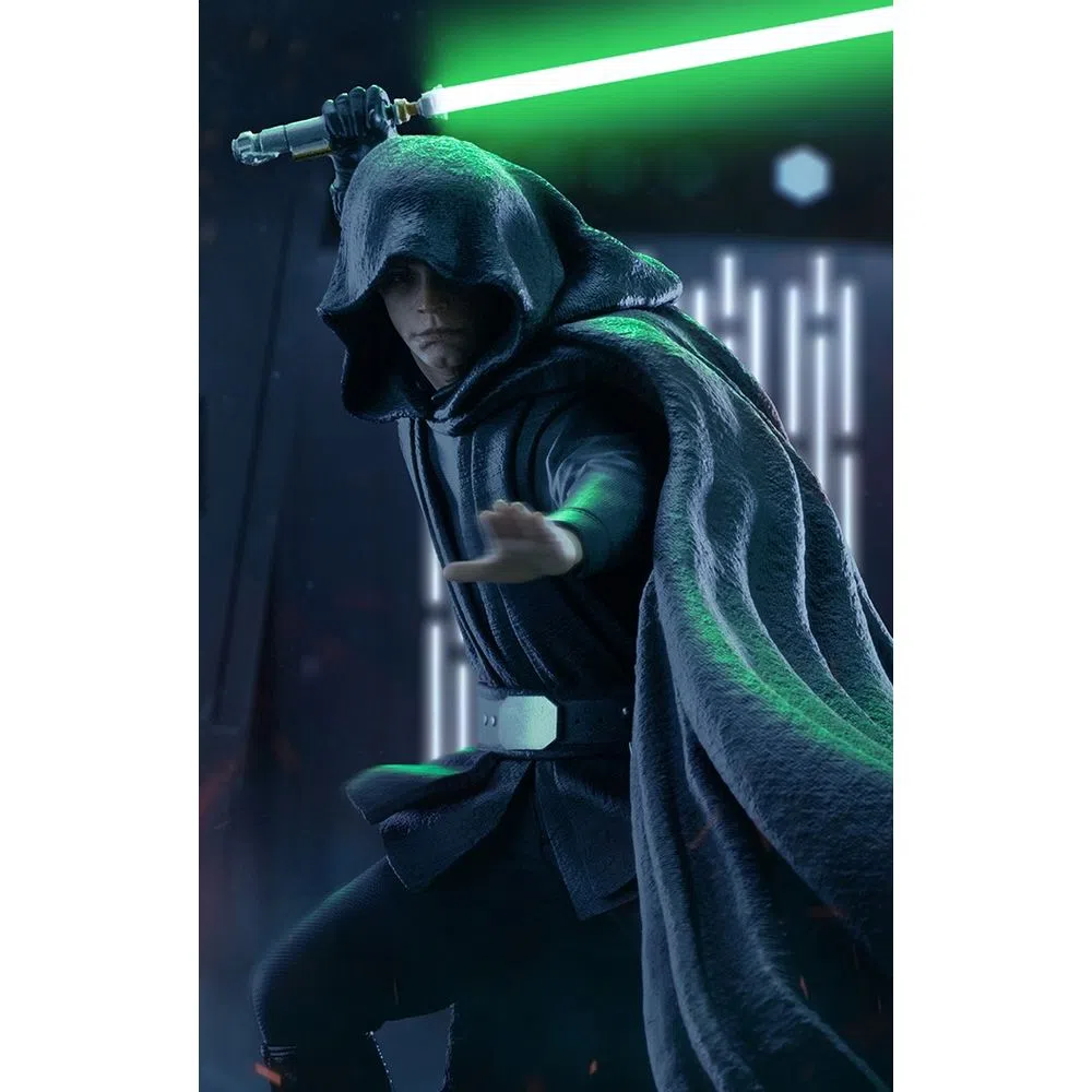 Estátua Luke Skywalker Combat Ver. - The Mandalorian - Art Scale 1/10 - Iron Studios