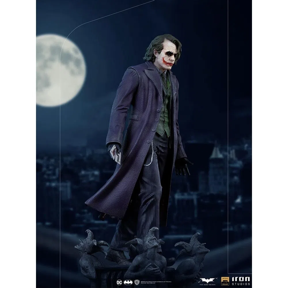 Estátua The Joker - Batman The Dark Knight - Art Scale 1/10 - Iron Studios