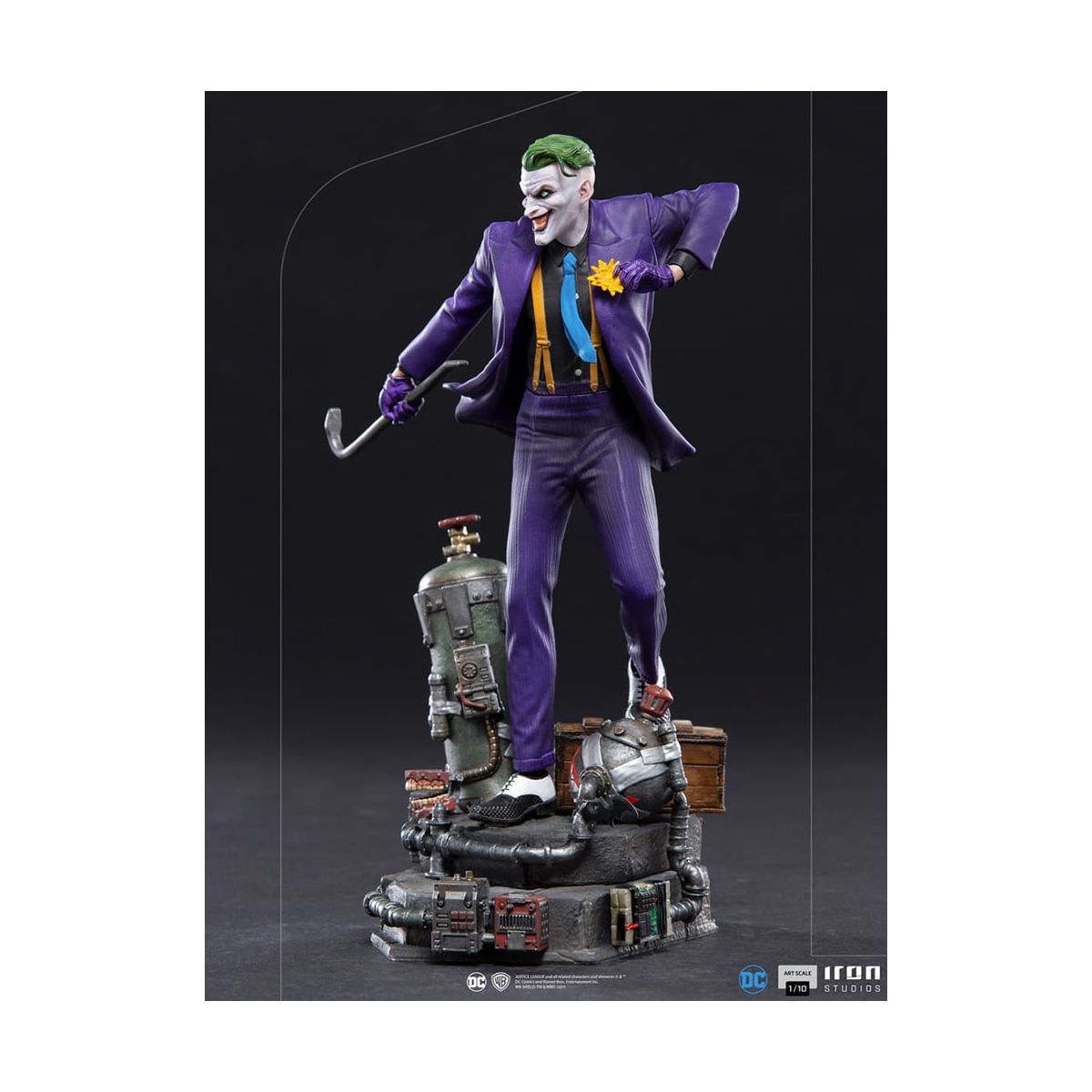 THE JOKER  1/10 ART SCALE - DC COMICS - IRON STUDIOS