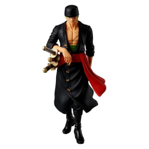 ESTÁTUA BANPRESTO ONE PIECE THE SHUKKO - RORONOA ZORO