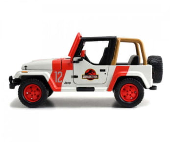 Carros de Metal Jada Jeep Wrangler 1992  (1/24) ( Jurassic Park )