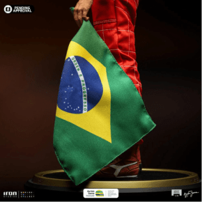 Estátua Ayrton Senna Legacy 1/4 Iron Studios - edição limitada 