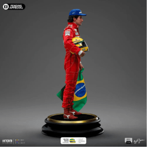 Estátua Ayrton Senna Legacy 1/4 Iron Studios - edição limitada 