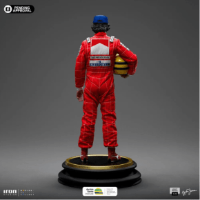 Estátua Ayrton Senna Legacy 1/4 Iron Studios - edição limitada 