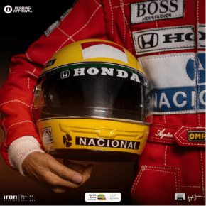 Estátua Ayrton Senna Legacy 1/4 Iron Studios - edição limitada 
