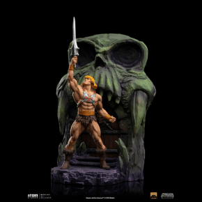 Estátua He-Man Deluxe - He-Man e os Mestres do Universo - Art Scale 1/10 - Iron Studios