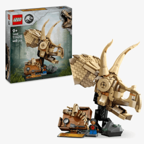 Jurassic Dinossauro Crânio Tricerátops Lego 76969