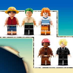 LEGO ONE PIECE O Barco Pirata Going Merry 75639