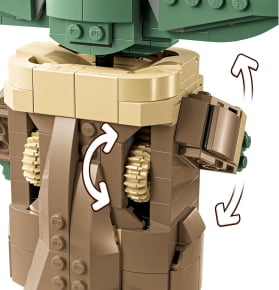LEGO Star Wars Grogu™ com Berço Voador 75403