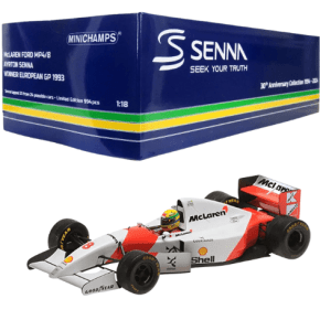 MCLAREN AYRTON SENNA 1993 - MINICHAMPS COLEÇÃO 30 ANOS / EDIÇÃO LIMITADA 994 PÇS 