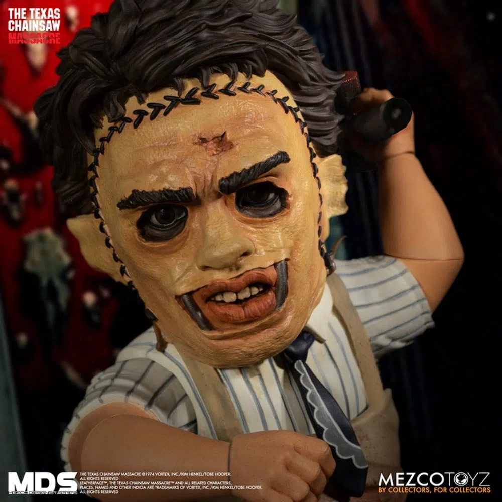 Figura Leatherface - The texas Chainsaw Massacre 1974 - Mezco
