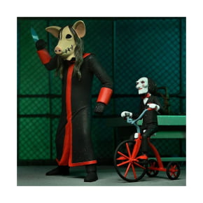 Jigsaw Killer & Billy Tricycle Boxed Set - Toony Terrors - 6" Scale Action Figure - Saw - Neca