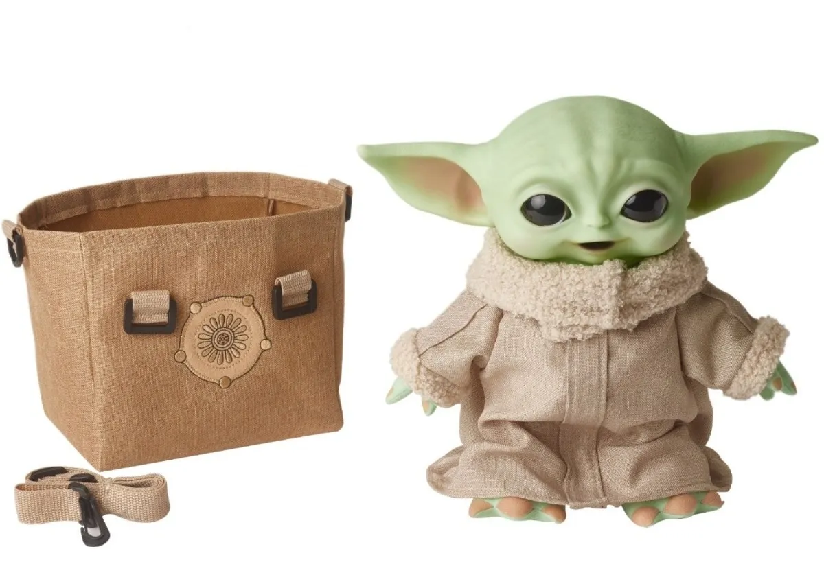 Baby Yoda Com Bag Premium Star Wars Mandaloriano Mattel