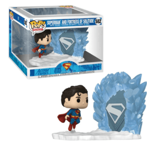 Boneco Funko Pop! Moment DC Superman: Legacy - Superman e Fortaleza da Solidão