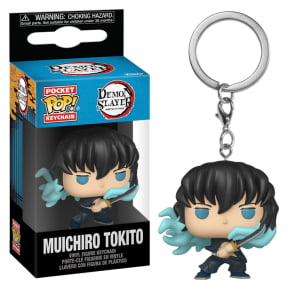 CHAVEIRO FUNKO POP KEYCHAIN DEMON SLAYER: KIMETSU NO YAIBA EXCLUSIVE - MUICHIRO TOKITO 