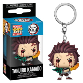 CHAVEIRO FUNKO POP KEYCHAIN DEMON SLAYER: KIMETSU NO YAIBA EXCLUSIVE - TANJIRO KAMADO