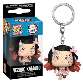 CHAVEIRO FUNKO POP KEYCHAIN DEMON SLAYER: KIMETSU NO YAIBA - NEZUKO KAMADO