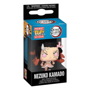 CHAVEIRO FUNKO POP KEYCHAIN DEMON SLAYER: KIMETSU NO YAIBA - NEZUKO KAMADO