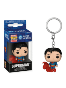 Funko Pop! Keychain Chaveiro Dc Comics Superman