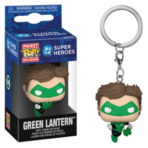 CHAVEIRO FUNKO POP KEYCHAIN DC SUPER HEROES - GREEN LANTERN