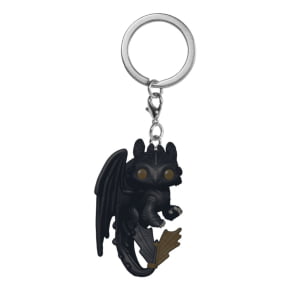 CHAVEIRO FUNKO POP KEYCHAIN COMO TREINAR SEU DRAGÃO - TOOTHLESS BANGUELA 