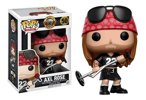 Figura de ação Guns N' Roses Axl Rose de Funko Pop! Rocks