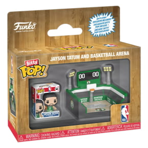 FUNKO BITTY POP TOWNS NBA - JAYSON TATUM AND BASKETBALL ARENA