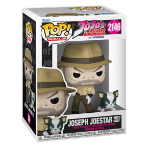 FUNKO POP ANIMATION JOJO'S BIZARRE ADVENTURE - JOSEPH JOESTAR WITH IGGY 2146