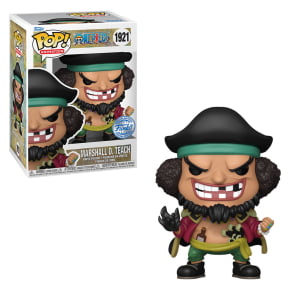 FUNKO POP ANIMATION ONE PIECE EXCLUSIVE - MARSHALL D. TEACH 1921
