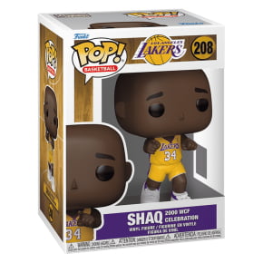 FUNKO POP BASKETBALL NBA LOS ANGELES LAKERS - SHAQ 2000 WCF CELEBRATION 208