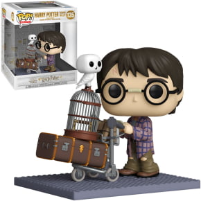 Funko POP  Harry Potter 20th Anniversary - Harry Pushing Trolley 135 ( Deluxe )