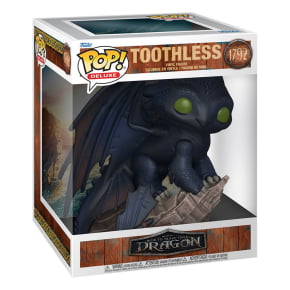 FUNKO POP DELUXE COMO TREINAR SEU DRAGÃO - TOOTHLESS 1792 (BANGUELA)