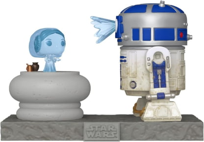  Funko Pop Deluxe: R2-D2 with Leia - Star Wars