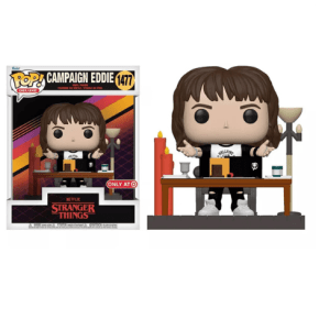 Funko Pop! Deluxe Stranger Things Campaign Eddie 1477 Exclusivo