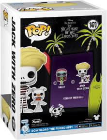 funko pop - disney - jack com zero 1470