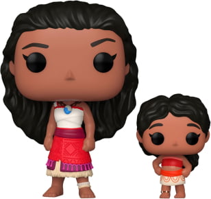 funko pop - disney - moana 2 -  Moana & Little Sis Simea