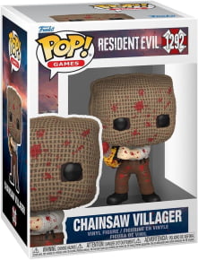 FUNKO POP GAMES RESIDENT EVIL - CHAINSAW VILLAGER 1292 (CARA DA MOTOSERRA)
