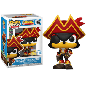 Funko Pop! Games Sonic The Hedgehog Buccaneer Shadow 1079 Exclusivo SDCC 2025