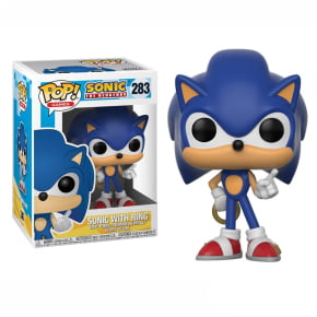 FUNKO POP GAMES - SONIC WITH RING 283