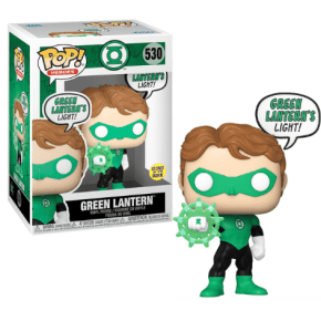 FUNKO POP HEROES DC COMICS - GREEN LANTERN 530 (GLOWS IN THE DARK) (LANTERNA VERDE)