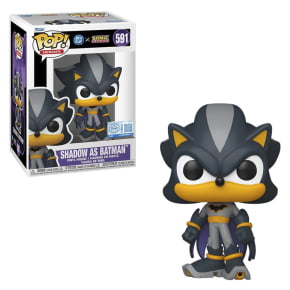 FUNKO POP HEROES DC X SONIC THE HEDGEHOG EXCLUSIVE - SHADOW AS BATMAN 591