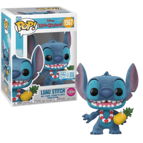 Funko Pop Luau Stitch 1567 (Flocked) (Lilo & Stitch)