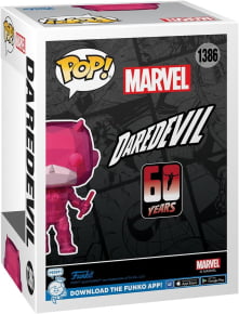 Funko Pop Marvel: Daredevil 60º aniversário - Demolidor - (faceta)