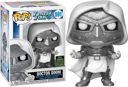 Funko Pop Marvel: Fantastic Four - Doctor Doom #591 Exclusivo
