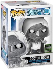 Funko Pop Marvel: Fantastic Four - Doctor Doom #591 Exclusivo