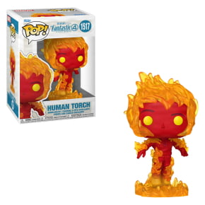 FUNKO POP MARVEL QUARTETO FANTASTICO: PRIMEIROS PASSOS - HUMAN TORCH (TOCHA HUMANA) 1517