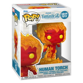 FUNKO POP MARVEL QUARTETO FANTASTICO: PRIMEIROS PASSOS - HUMAN TORCH (TOCHA HUMANA) 1517