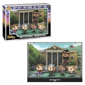 FUNKO POP MOMENTS BACK TO THE FUTURE II - HOVERBOARD CHASE - MARTY MCFLY / GRIFF TANNEN / DATA / WHITEY / SÓLE 11